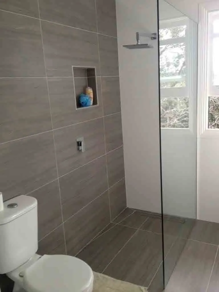 2000mm Frameless Walk In Shower Screen Fixed Panel Kit