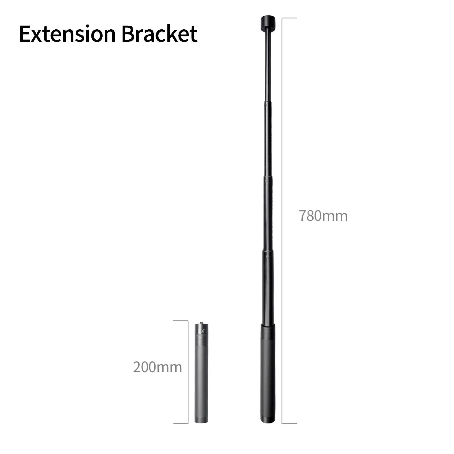 200mm-780mm Extendable Telescopic Tripod, For OBSBOT Tail Air, and Tiny 2 Cameras (OTB-2110-CE)