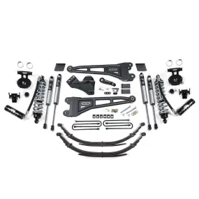 2011-2016 Ford F250-F350 Super Duty 4WD 4" Radius Arm Coilover Conversion Lift Kit - 1596FDSC