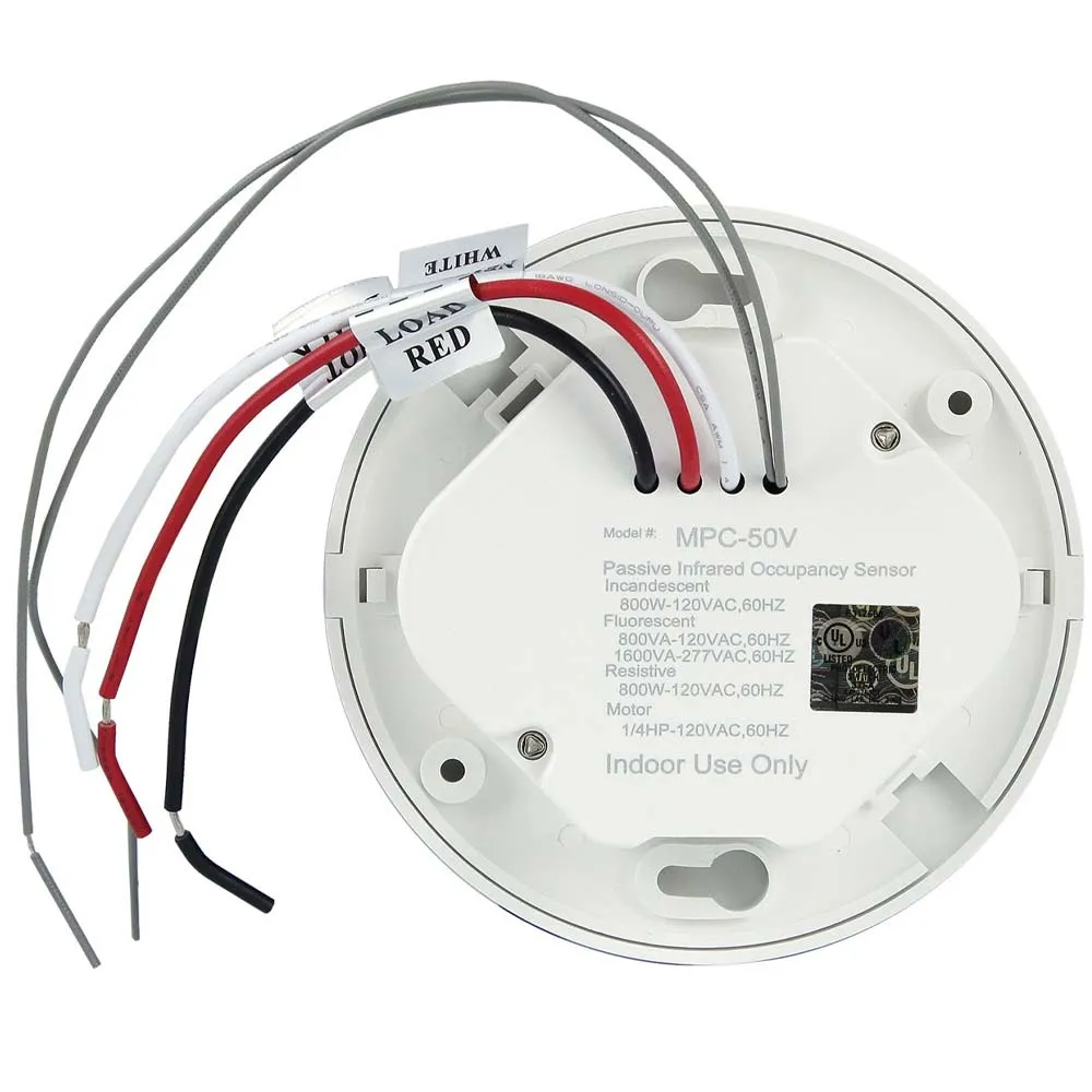 360° Line Voltage PIR Ceiling Occupancy Sensor