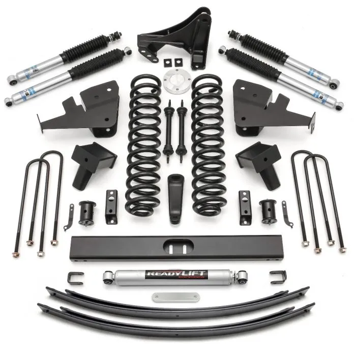 8" Lift Kit W/ Bilstein Shocks - Ford F-250 Super Duty-F-350 Super Duty Diesel 4WD 2017-2019