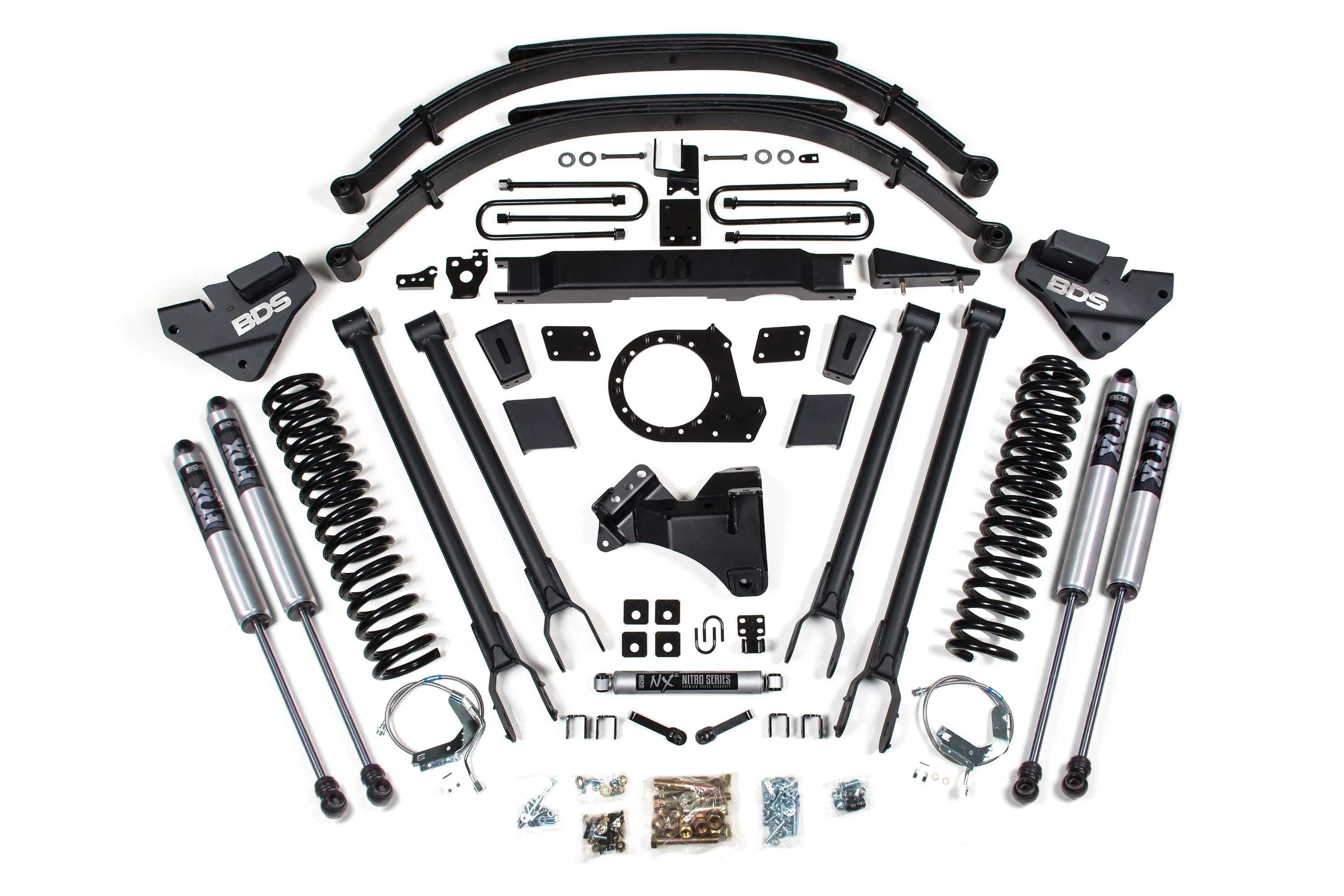 9 Inch Lift Kit w/ 4-Link | Ford F250/F350 Super Duty (20-22) 4WD | Diesel