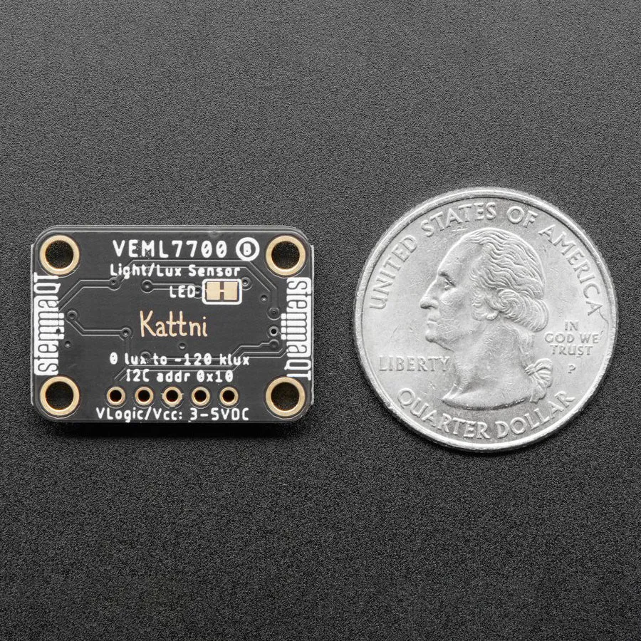 Adafruit Right Angle VEML7700 Lux Sensor - I2C Light Sensor