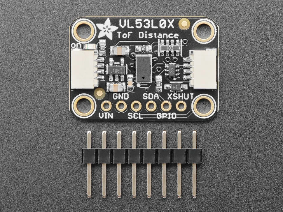 Adafruit VL53L0X Time of Flight Distance Sensor - ~30 to 1000mm