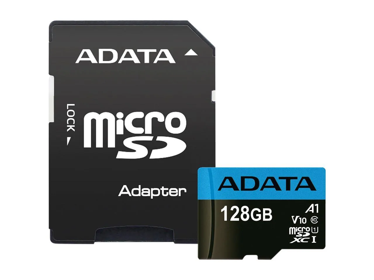 Adata 32Gb Premier Microsdhc Uhs-I / Class 10 V10 A1 Memory Card With Sd Adapter, Speed Up To 100Mb/S (Ausdh32Guicl10A1-Ra1)