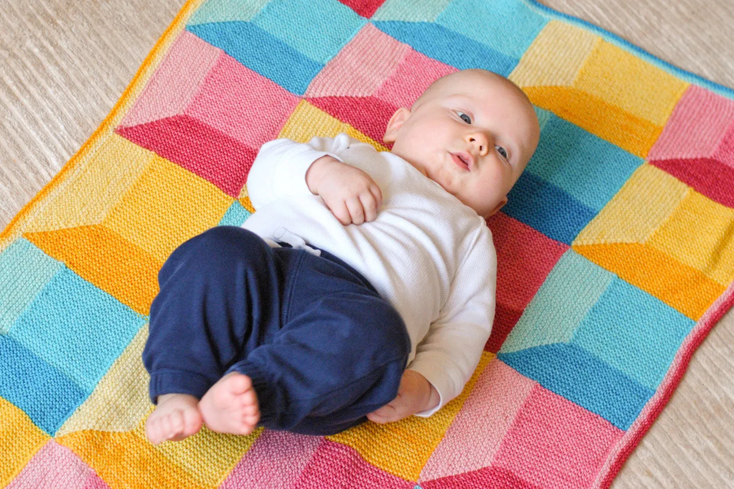 Attic Windows Baby Blanket