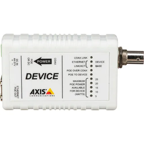 Axis Communications T8642 PoE  over Coax Device Unit