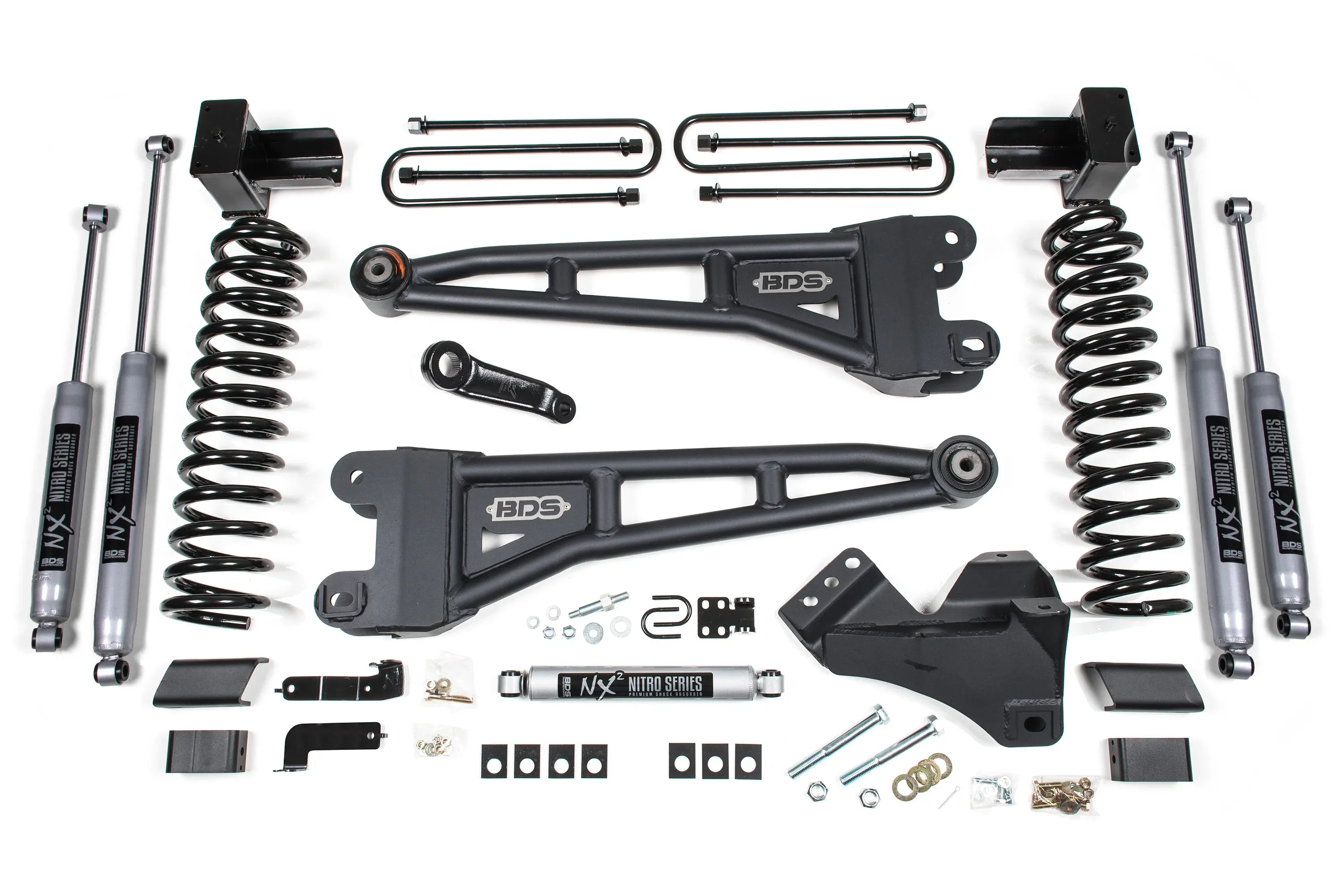 BDS 5 Inch Lift Kit w/ Radius Arm | Ford F250/F350 Super Duty (23-24) 4WD | Diesel PN: BDS2242H