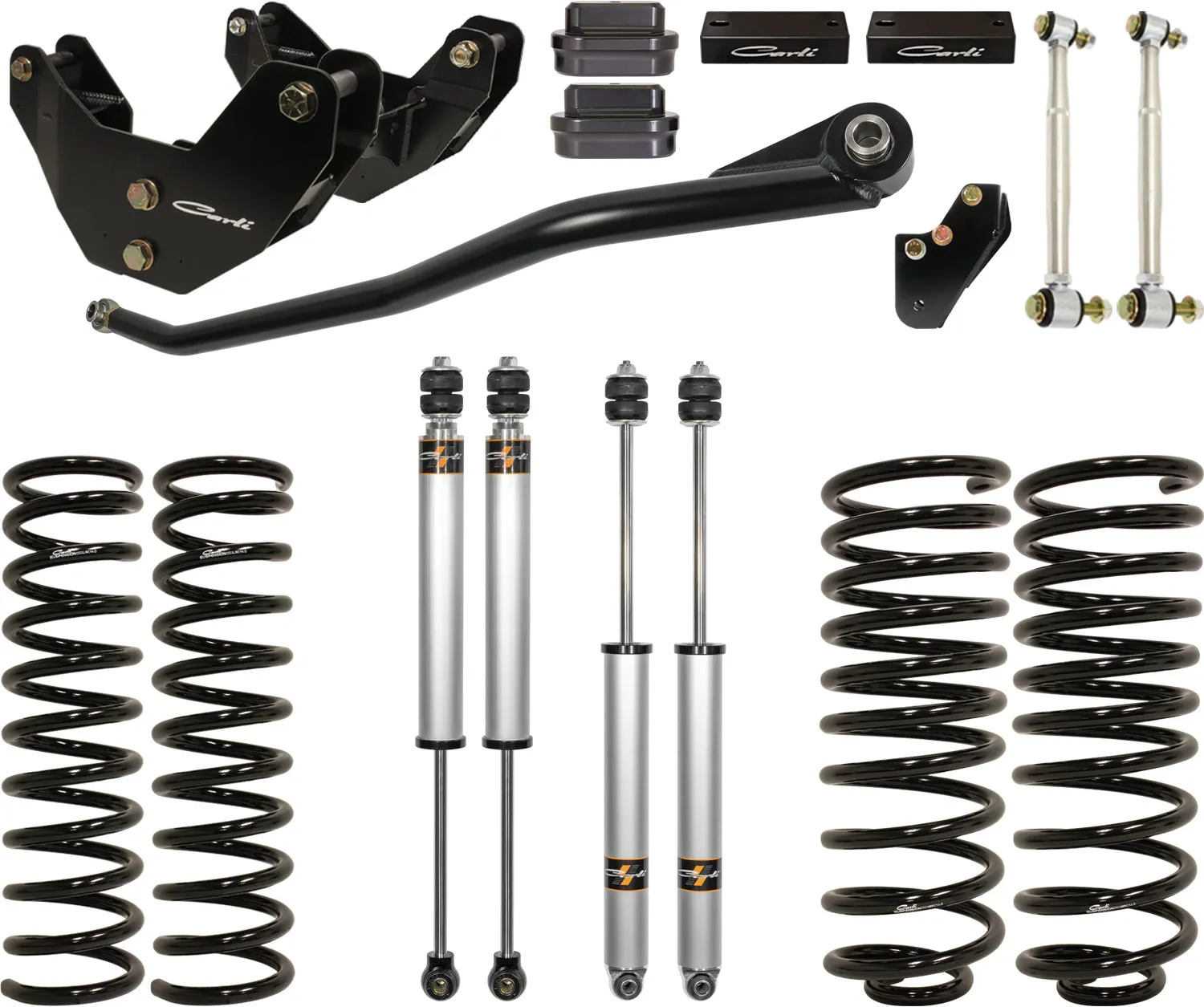 Carli Suspension | 2014-2018 Dodge Ram 2500 4WD Hemi R1 Spec 2.0 Commuter System - 3 Inch Lift