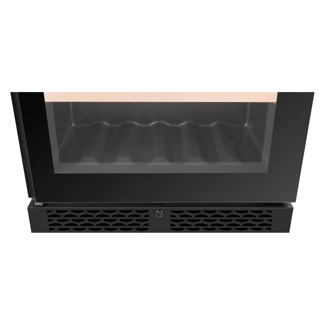 CELLA - 46 bottle Single Zone Wine cooler - W46S-BLACK