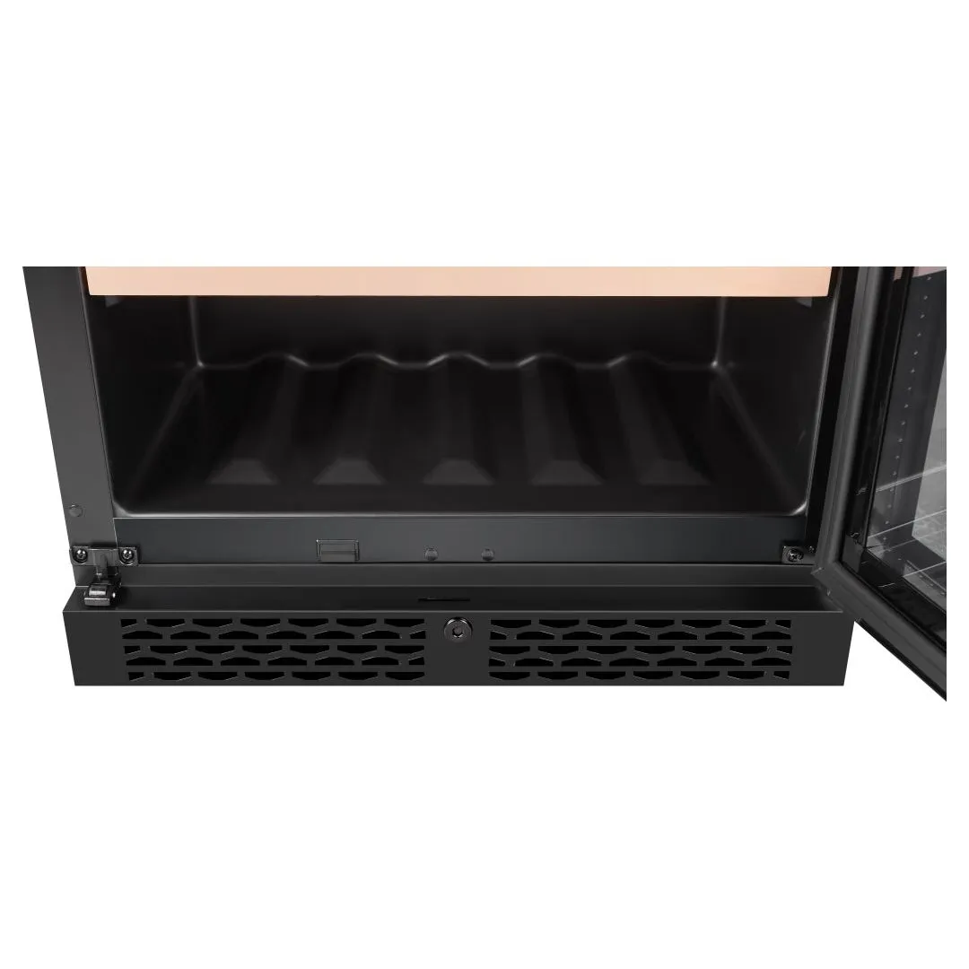 CELLA - 46 bottle Single Zone Wine cooler - W46S-BLACK