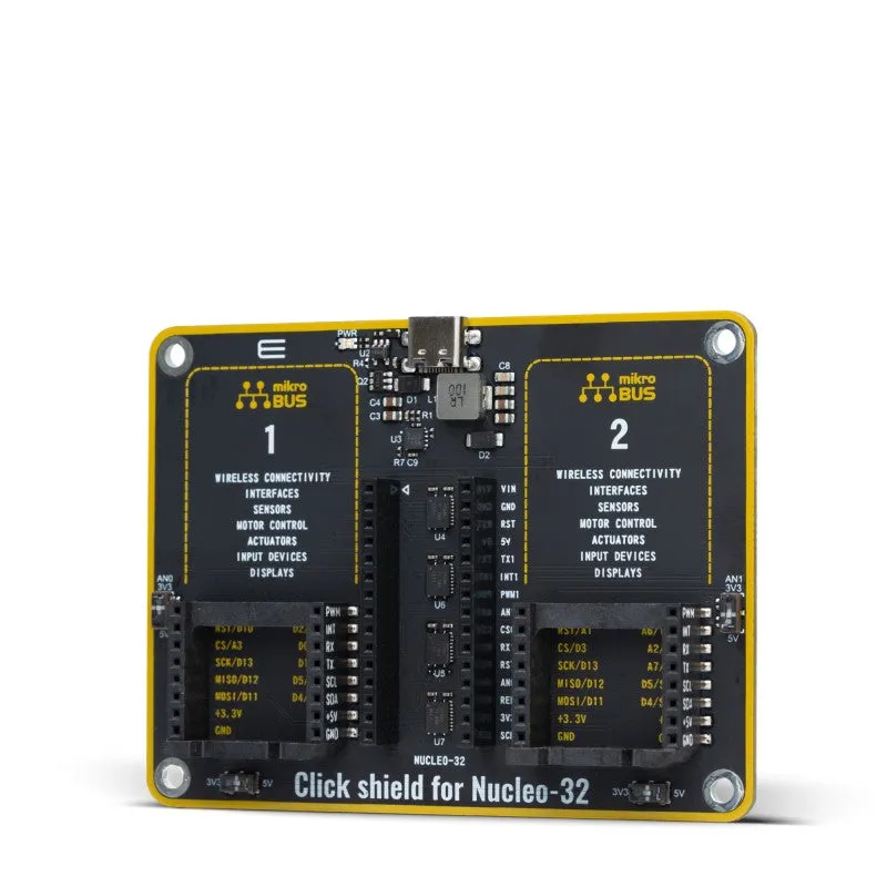 Click Shield for Nucleo-32