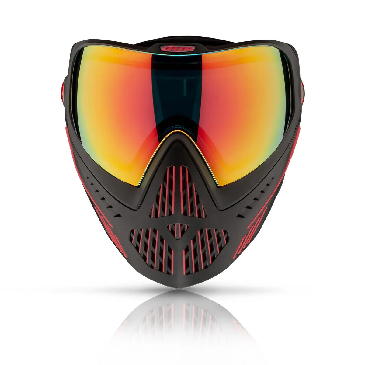 Dye I5 Mask Fire 2.0 - Black / Red