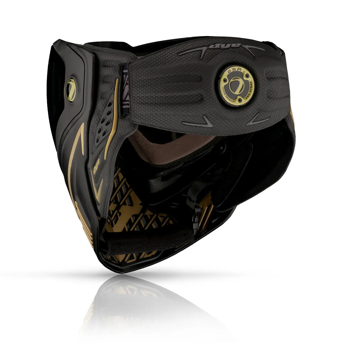 Dye I5 Mask Onyx Gold 2.0 - Black / Gold