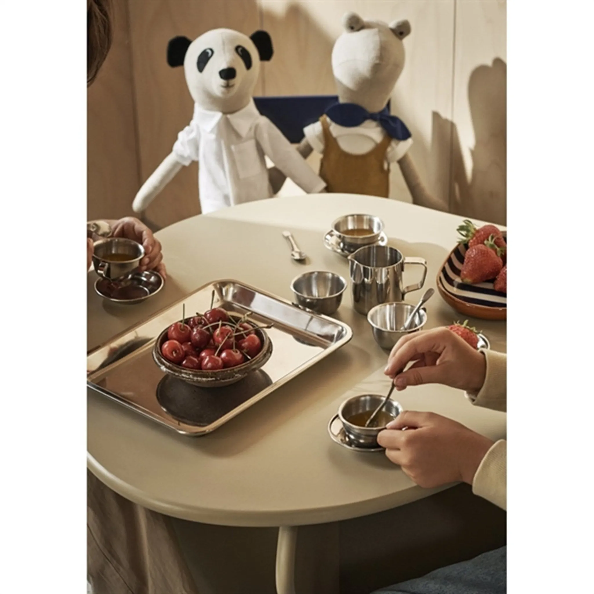 Ferm Living Toro Play Set Stainless Steel