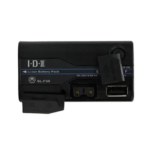 IDX 2 x ID-SL-F50 Batteries and 1 x ID-LC-2A 7.4V/7.2V 2ch Simultaneous Charger