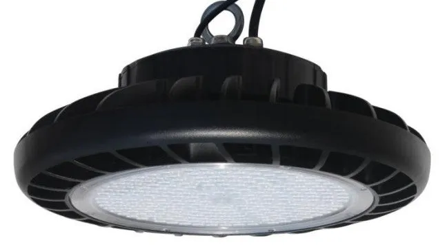 LED Round Wet Location Highbay - 100W - 5000k - 120/277v - DLC