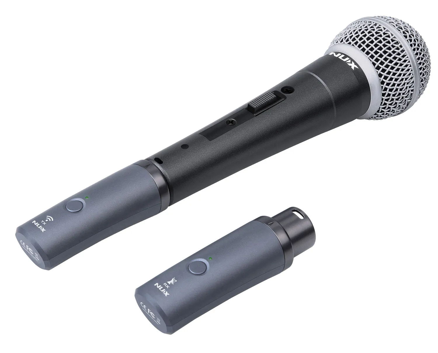 NU-X B-3RC Rechargeable Wireless XLR Mic System 2.4GHz