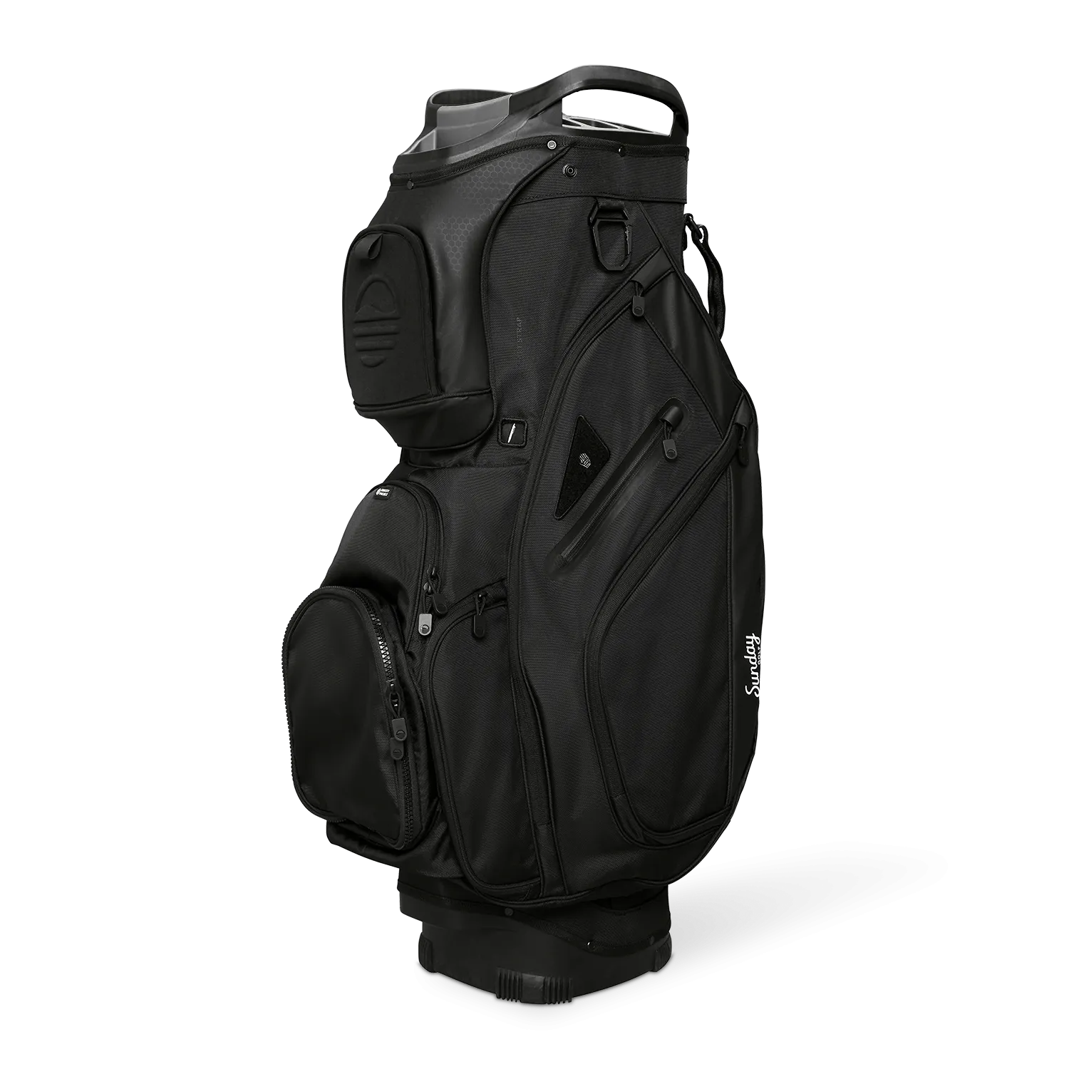 Sunday Golf The Big Rig | Matte Black Cart Bag