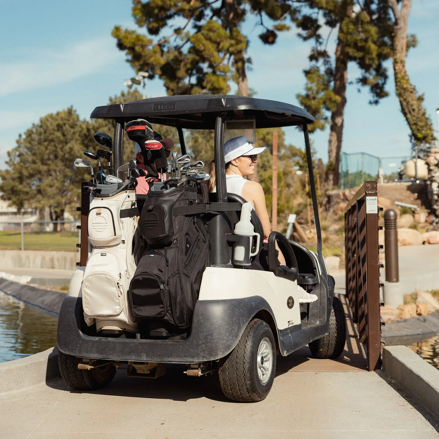 Sunday Golf The Big Rig | Toasted Almond Cart Bag