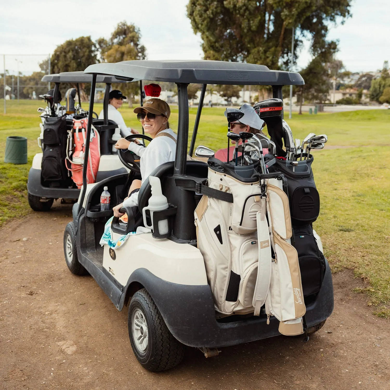 Sunday Golf The Big Rig | Toasted Almond Cart Bag