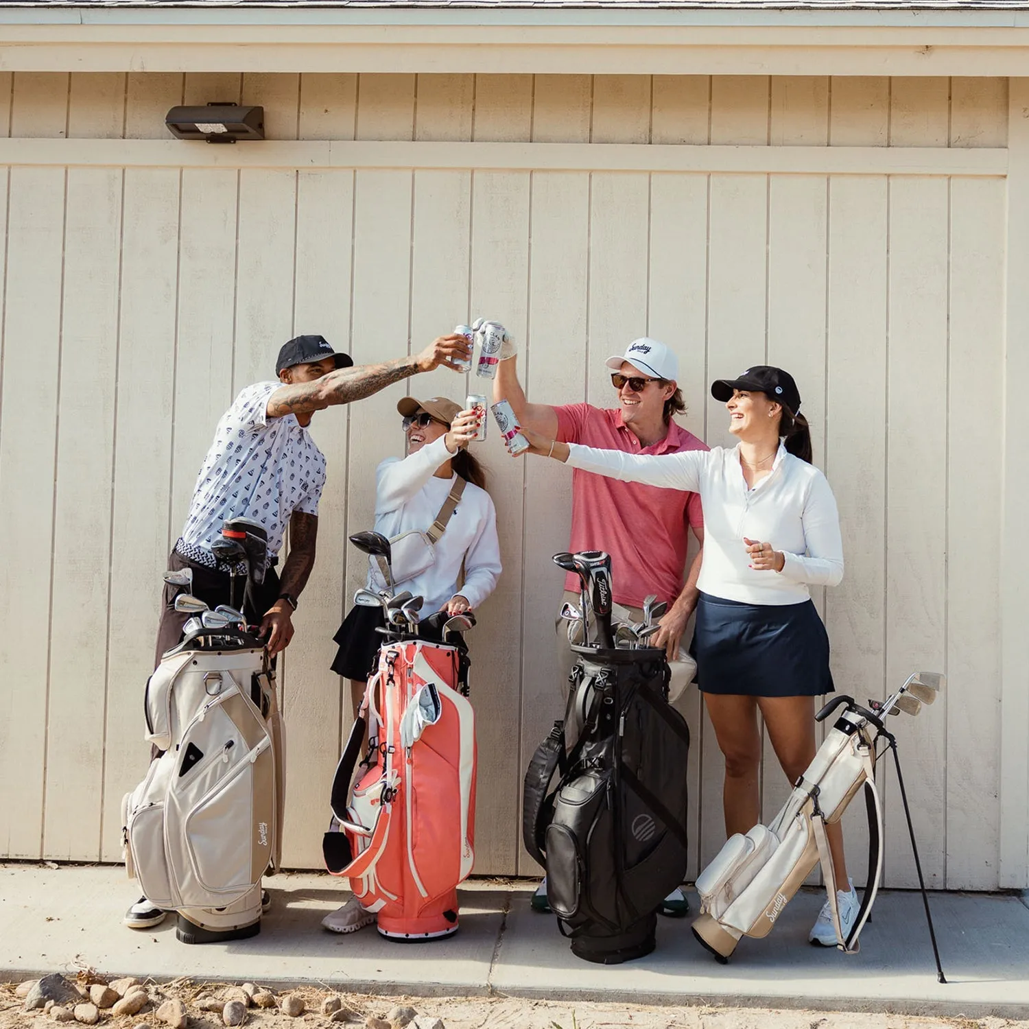 Sunday Golf The Big Rig | Toasted Almond Cart Bag