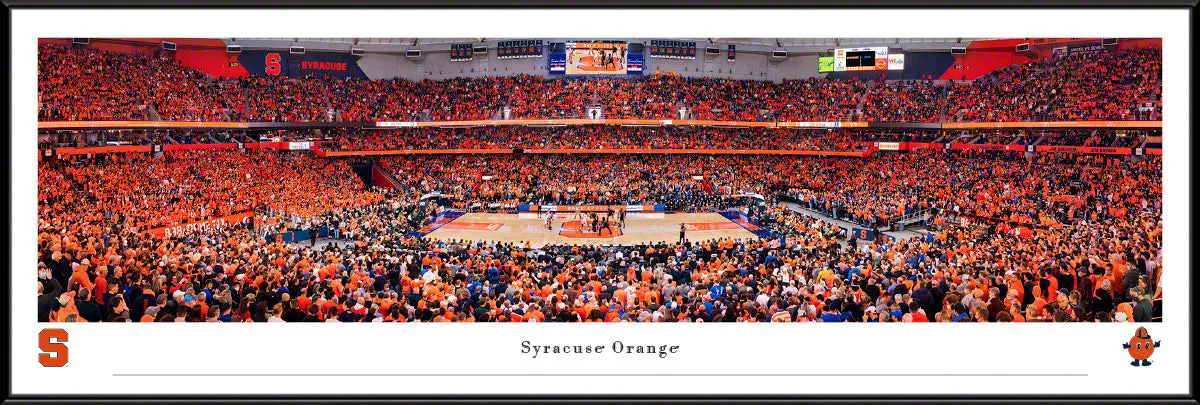 Syracuse Orange Basketball Panoramic Picture