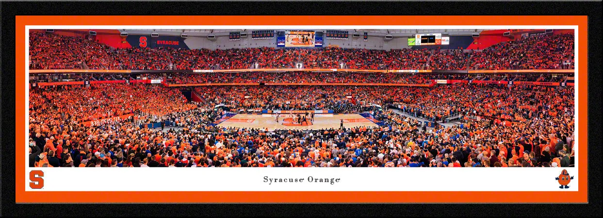 Syracuse Orange Basketball Panoramic Picture