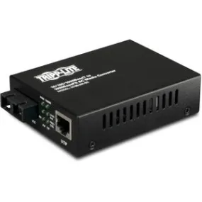 Tripp Lite by Eaton Gigabit Multimode Fiber to Ethernet Media Converter, 10/100/1000 to 1000BaseLX SC, 2km, 1310nm