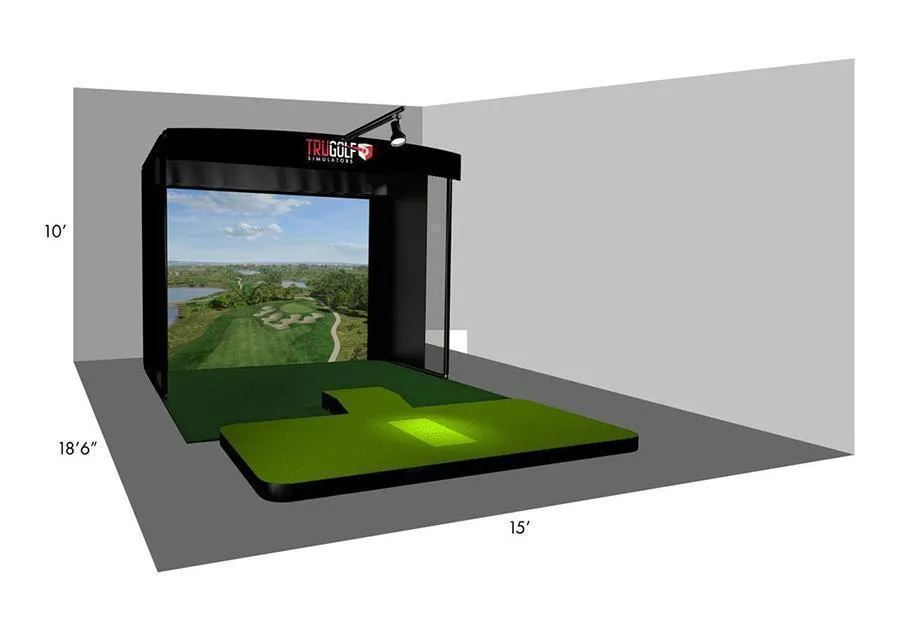 TruGolf Vista 10 Golf Simulator w/ E6 Connect