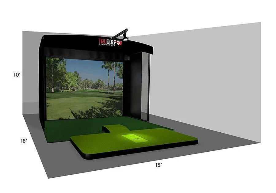 TruGolf Vista 12 Golf Simulator w/ E6 Connect