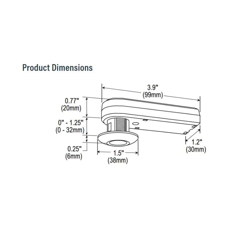 Wattstopper LMLS-400 Closed Loop Single Zone DLM Photosensor